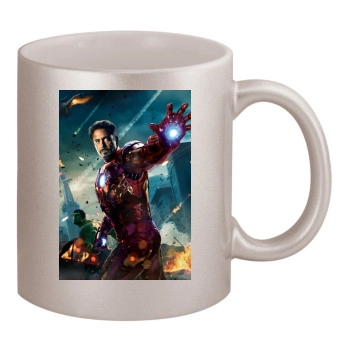 The Avengers (2012) 11oz Metallic Silver Mug