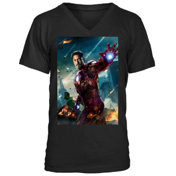 The Avengers (2012) Men's V-Neck T-Shirt