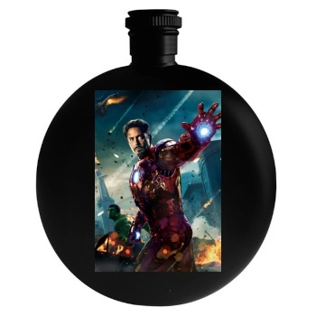 The Avengers (2012) Round Flask