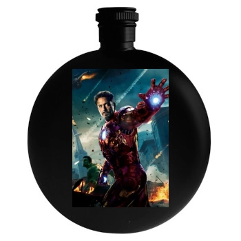 The Avengers (2012) Round Flask