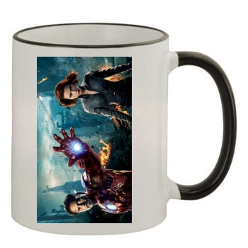 The Avengers (2012) 11oz Colored Rim & Handle Mug