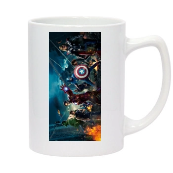 The Avengers (2012) 14oz White Statesman Mug