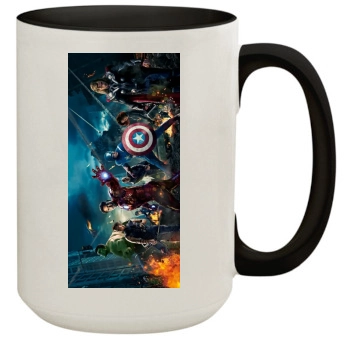 The Avengers (2012) 15oz Colored Inner & Handle Mug