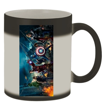 The Avengers (2012) Color Changing Mug