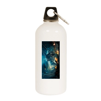 The Avengers (2012) White Water Bottle With Carabiner