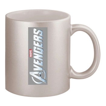 The Avengers (2012) 11oz Metallic Silver Mug