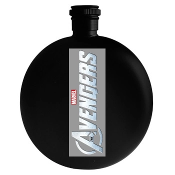 The Avengers (2012) Round Flask