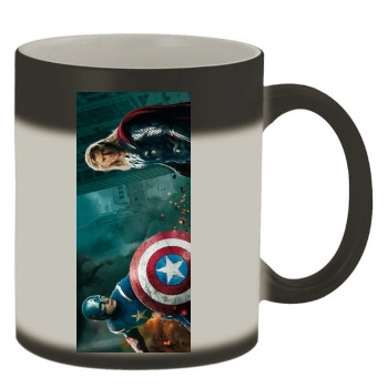 The Avengers (2012) Color Changing Mug