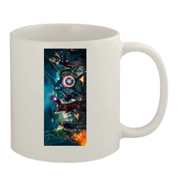 The Avengers (2012) 11oz White Mug