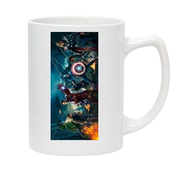 The Avengers (2012) 14oz White Statesman Mug