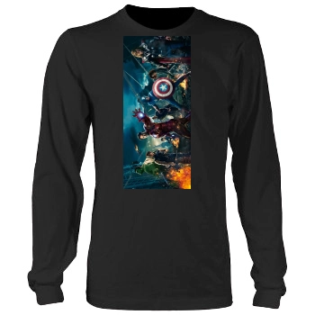 The Avengers (2012) Men's Heavy Long Sleeve TShirt