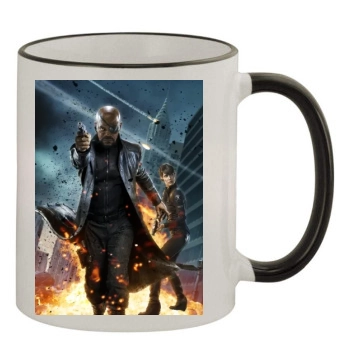 The Avengers (2012) 11oz Colored Rim & Handle Mug