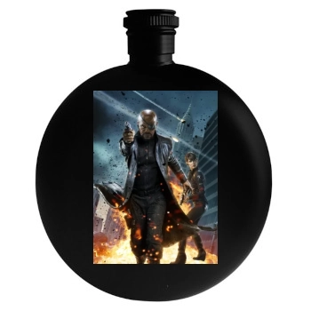 The Avengers (2012) Round Flask