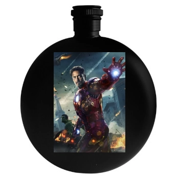 The Avengers (2012) Round Flask