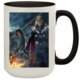 The Avengers (2012) 15oz Colored Inner & Handle Mug