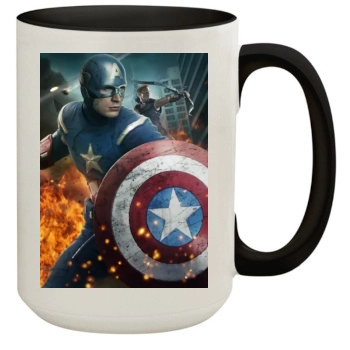 The Avengers (2012) 15oz Colored Inner & Handle Mug