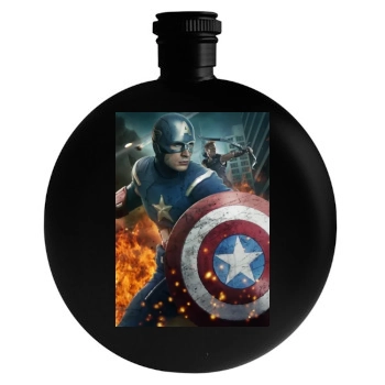 The Avengers (2012) Round Flask