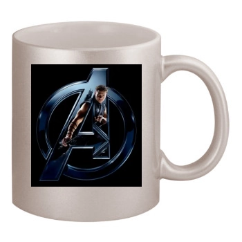 The Avengers (2012) 11oz Metallic Silver Mug