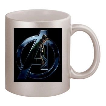 The Avengers (2012) 11oz Metallic Silver Mug