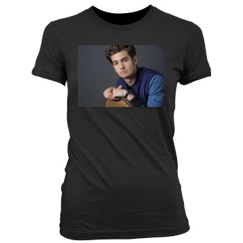 Andrew Garfield Women's Junior Cut Crewneck T-Shirt