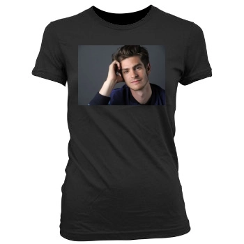 Andrew Garfield Women's Junior Cut Crewneck T-Shirt