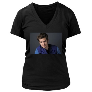 Andrew Garfield Women's Deep V-Neck TShirt