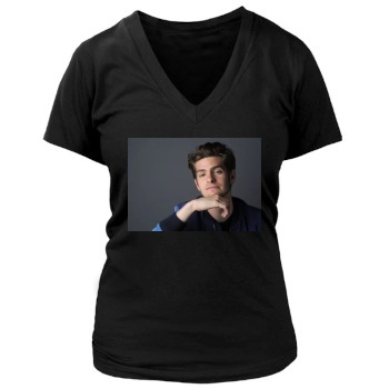 Andrew Garfield Women's Deep V-Neck TShirt