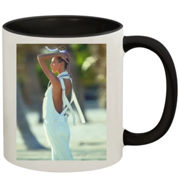 Anja Rubik 11oz Colored Inner & Handle Mug