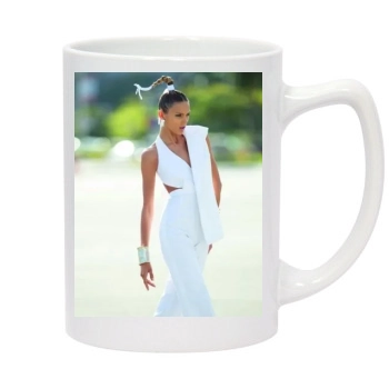 Anja Rubik 14oz White Statesman Mug