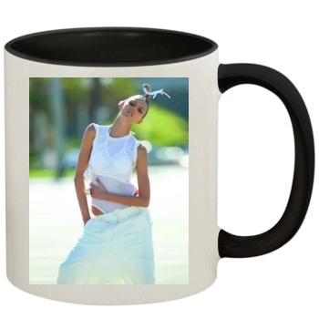 Anja Rubik 11oz Colored Inner & Handle Mug