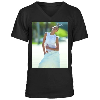 Anja Rubik Men's V-Neck T-Shirt