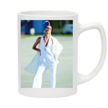 Anja Rubik 14oz White Statesman Mug