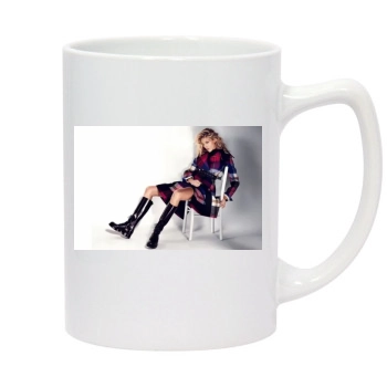 Anja Rubik 14oz White Statesman Mug