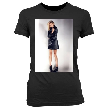 Anja Rubik Women's Junior Cut Crewneck T-Shirt