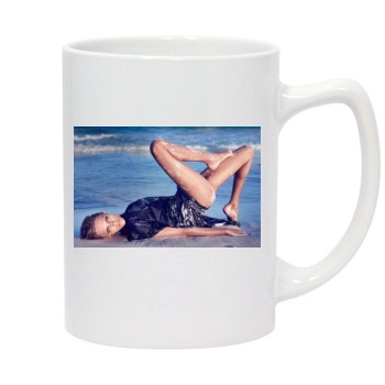 Anja Rubik 14oz White Statesman Mug