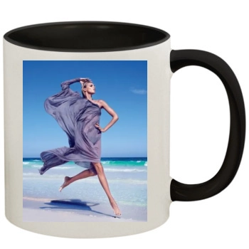 Anja Rubik 11oz Colored Inner & Handle Mug