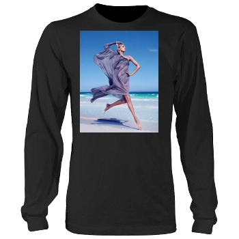 Anja Rubik Men's Heavy Long Sleeve TShirt