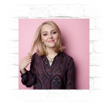 AnnaSophia Robb Metal Wall Art