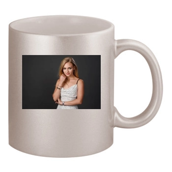 AnnaSophia Robb 11oz Metallic Silver Mug