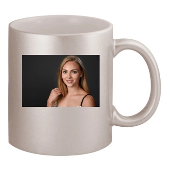 AnnaSophia Robb 11oz Metallic Silver Mug