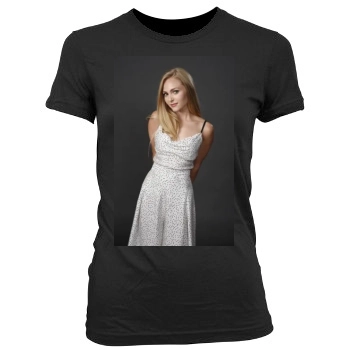 AnnaSophia Robb Women's Junior Cut Crewneck T-Shirt