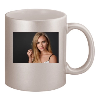 AnnaSophia Robb 11oz Metallic Silver Mug