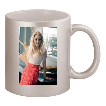 AnnaSophia Robb 11oz Metallic Silver Mug