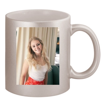 AnnaSophia Robb 11oz Metallic Silver Mug