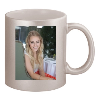 AnnaSophia Robb 11oz Metallic Silver Mug