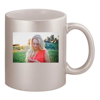 AnnaSophia Robb 11oz Metallic Silver Mug