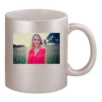 AnnaSophia Robb 11oz Metallic Silver Mug