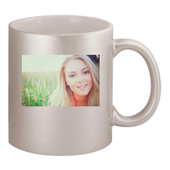 AnnaSophia Robb 11oz Metallic Silver Mug