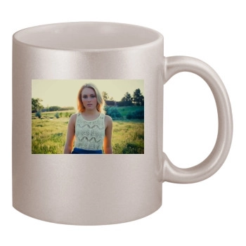 AnnaSophia Robb 11oz Metallic Silver Mug