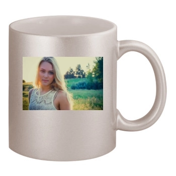 AnnaSophia Robb 11oz Metallic Silver Mug